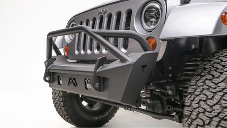 JK07-B1952-1 Fab Fours Jk Stubby Pre-Runner for Jeep Wrangler JK, RV, Automotive, Powersports, off-road, marine, exterior, truck accessories, interior, truck bed, rv parts, Bumpers, Grilles & Guards, AVADA - Best Sellers, Must Haves