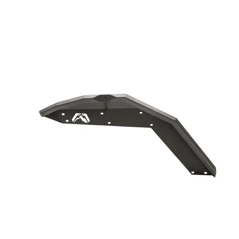 Fab Fours JK1003-1 Front Fender Flare for 2007-2016 Jeep JK, premium black steel construction, enhances rugged aesthetics and provides increased tire coverage for off-road protection.