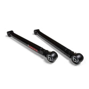 JKS Manufacturing 20-21 Jeep Gladiator JT Adjustable J-Flex Lower Control Arms - Rear, black high-strength components for enhanced off-road performance