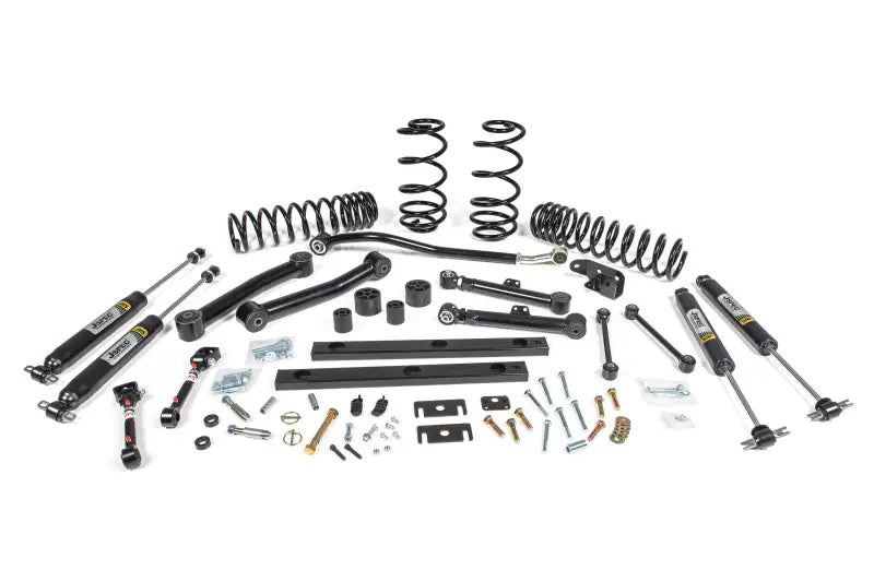 Automotive suspension lift kit for Jeep Wrangler by JKS Manufacturing 3in Box Kit