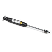 Black JKS Manufacturing JSPEC gas shock with silver shaft for front suspension