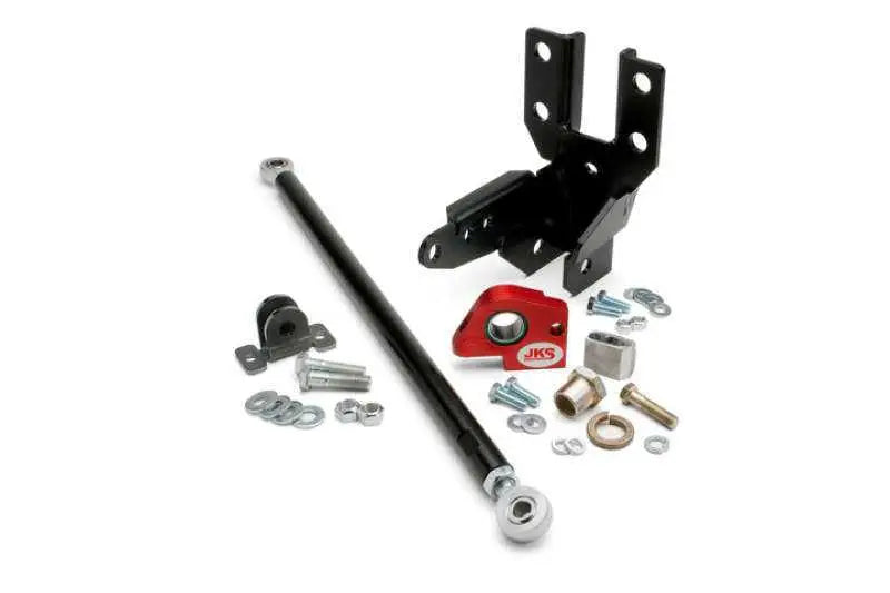 JKS Manufacturing JKSOGS166 JKS Manufacturing 2007+ Jeep Wrangler JK Fornt Track Bar-Sector Shaft Reinforcement System