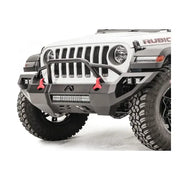 Fab Fours Vengeance W/ Pre-Runner on Jeep JL18-D4652-1, showing aggressive pre-runner styling and sleek black finish.