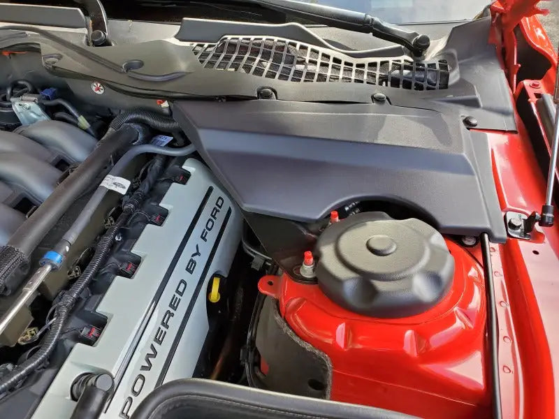 JLT 15-19 Ford Mustang Black Textured Master Cylinder Cover - Truck & Automotive