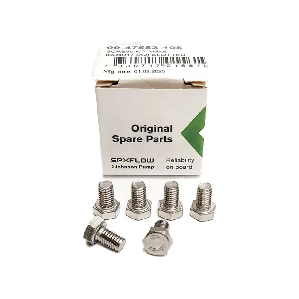 Johnson Pump F5 F6 F7 F75 Screw M5X8 09-47553-105