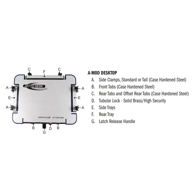 Jotto Cargo No Supplier Warranty Laptop Mount 450-4138 - A-MOD Desktop HD