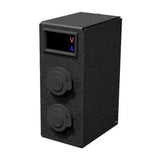 Black textured JP54-052 Mor/Ryde Power Panel showing a durable power panel design