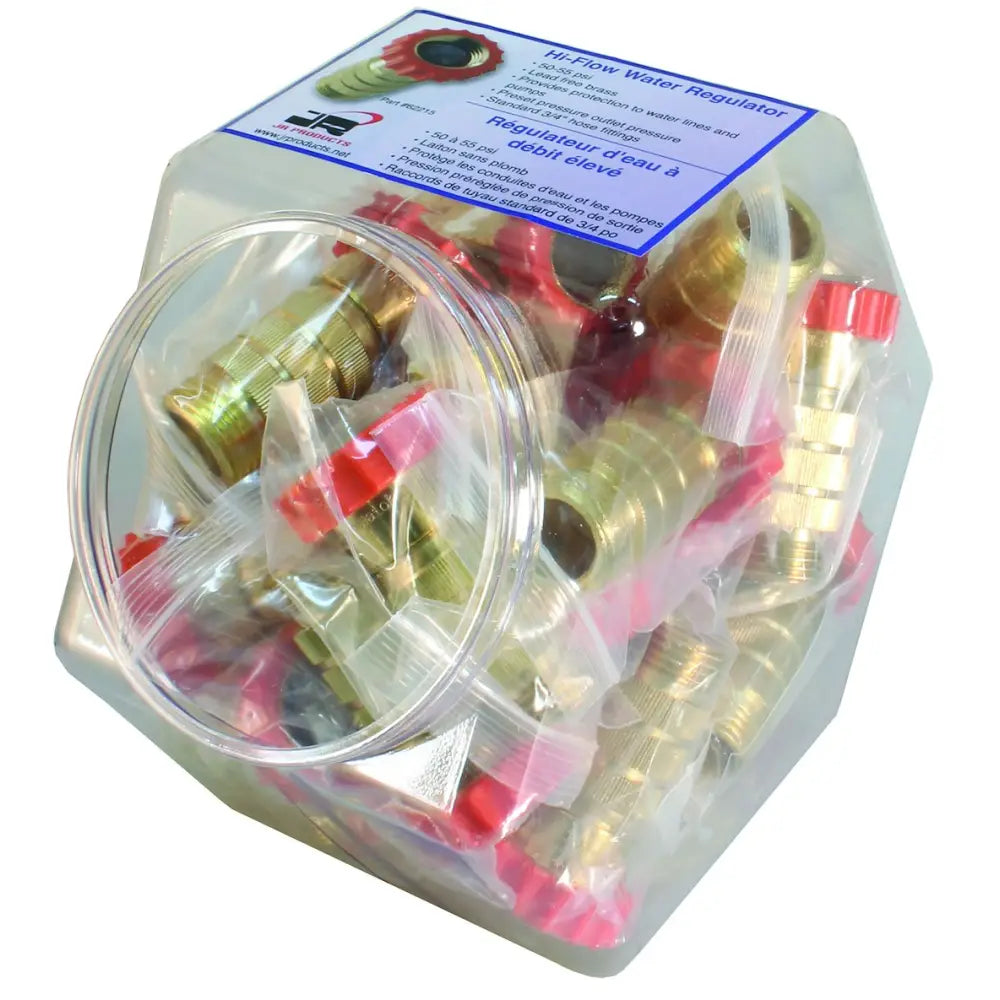 JR Products 04-62215-D Hi-flow water regulator display - HI-Flow Reg PK 25