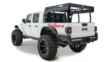 JT1001-1 Fab Fours Gladiator Rear Fender on Jeep, showcasing rugged design and premium materials.