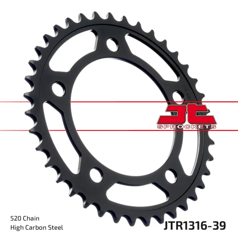 JTR1316.39 Rear Sprocket Steel 39t 520 Hon 