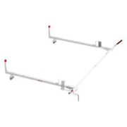 White metal ladder rack on ju166b5b carefree co-1pc product for easy storage