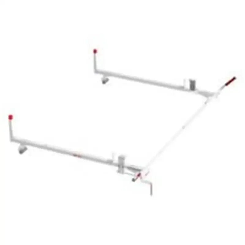White metal ladder rack on ju166b5b carefree co-1pc product for easy storage