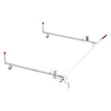 White metal ladder rack on ju166b5b carefree co-1pc product for easy storage