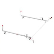 White metal ladder rack on ju166b5b carefree co-1pc product for easy storage
