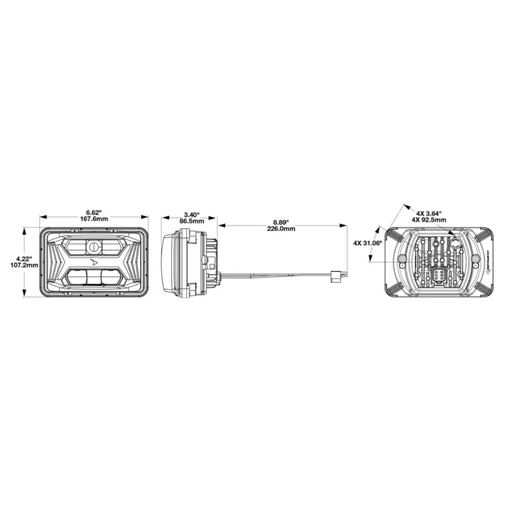 JW Speaker 0562031 Headlight Assembly