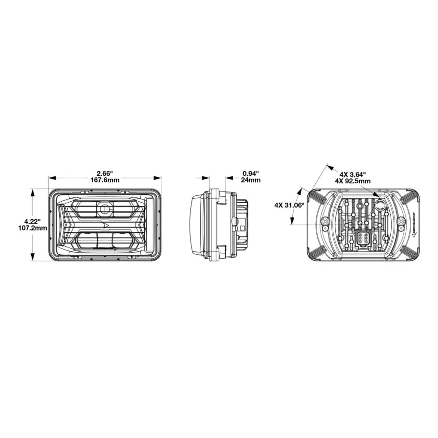 JW Speaker 0562041 Headlight Assembly
