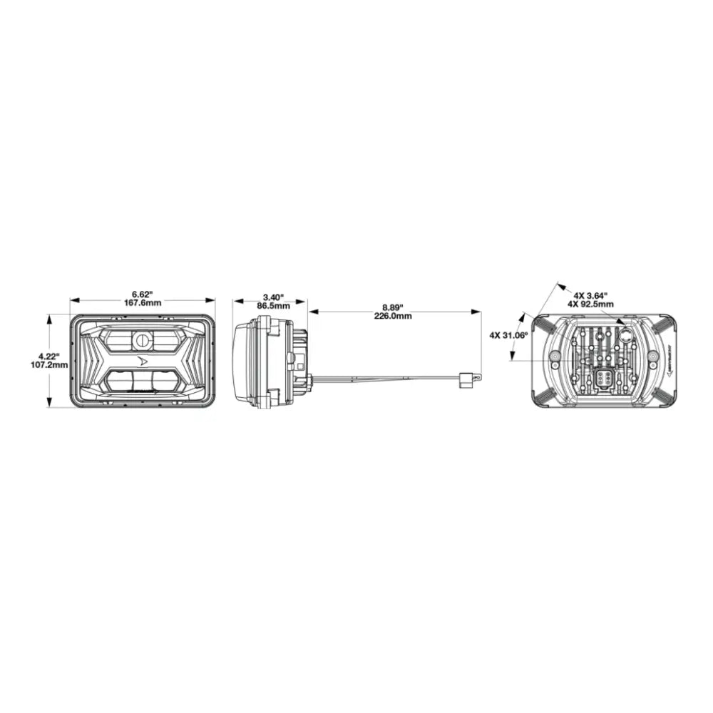 JW Speaker 0562061 Headlight Assembly