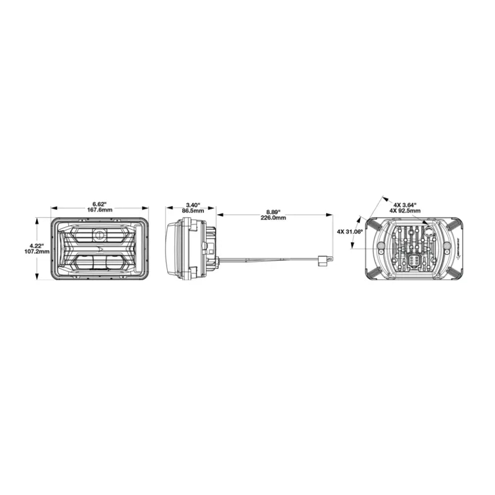 JW Speaker 0562091 Headlight Assembly