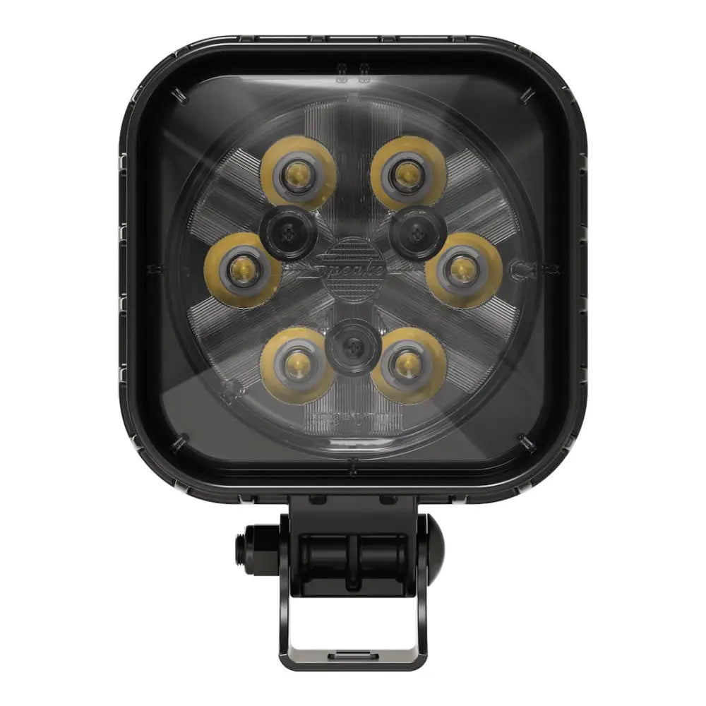 JW Speaker Made In USA Work Light 1300181 - Black 832F-12 24V Worklamp Flood PC