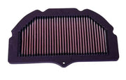 K&N 00-03 Suzuki GSXR6GSXR750 750 / 01-04 GSXR1000 1000 / 01-03 GSXR600 600 Replacement Air Filter - Truck & Automotive