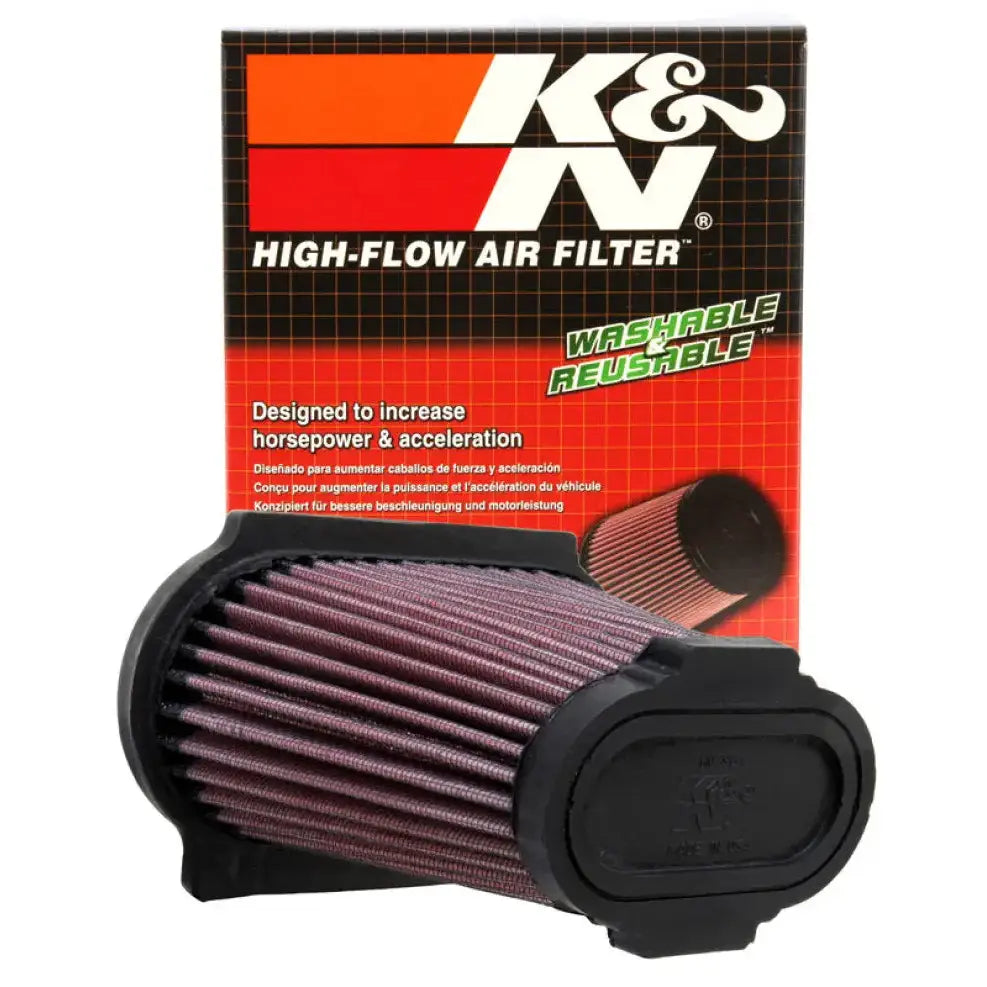 K&N 01-05 Yamaha YFM660R Raptor Replacement Air Filter - high-flow, washable, reusable, perfect for off-road riding. Ideal for dirty and dusty environments, ensuring clean carburetion at high altitudes. Truck & Automotive, AVADA - Best Sellers