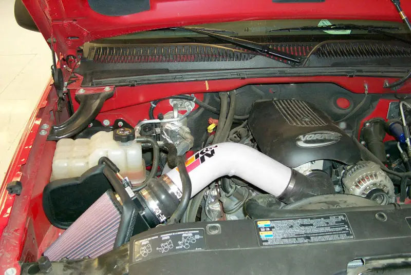K&N 01-07 Chevy Silverado 2500HD/3500HD V8-6.0L High Flow Performance Kit - Truck & Automotive