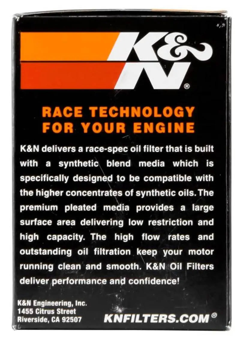 K&N 01-12 Yamaha FJR 1300/1300A/1300AE/1300AS 2.688in OD x 3.813in H Oil Filter - Truck & Automotive