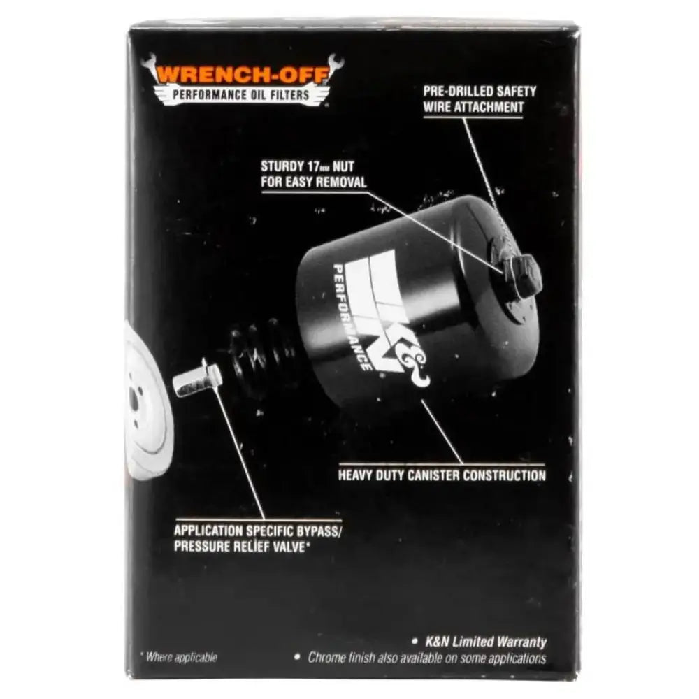 K&N 01-12 Yamaha FJR 1300/1300A/1300AE/1300AS 2.688in OD x 3.813in H Oil Filter - Truck & Automotive