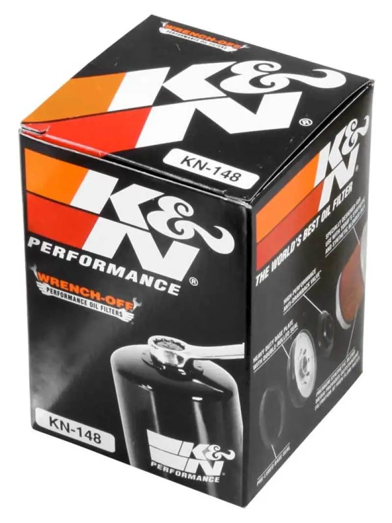 K&N 01-12 Yamaha FJR 1300/1300A/1300AE/1300AS 2.688in OD x 3.813in H Oil Filter - Truck & Automotive
