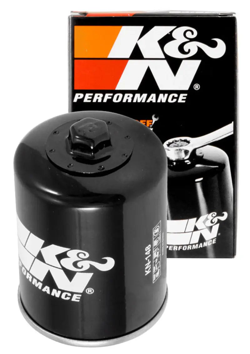 K&N 01-12 Yamaha FJR 1300/1300A/1300AE/1300AS 2.688in OD x 3.813in H Oil Filter - Truck & Automotive