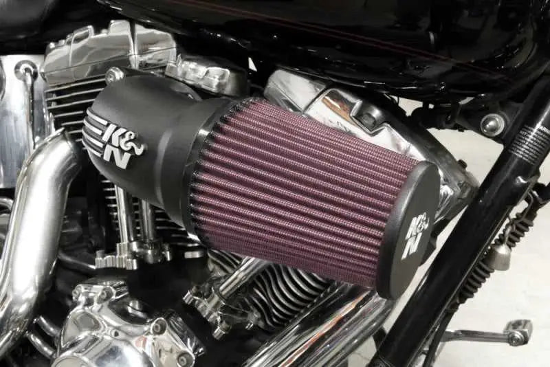 K&N 01-17 Harley Davidson Softail / Dyna FI Performance Air Intake System 