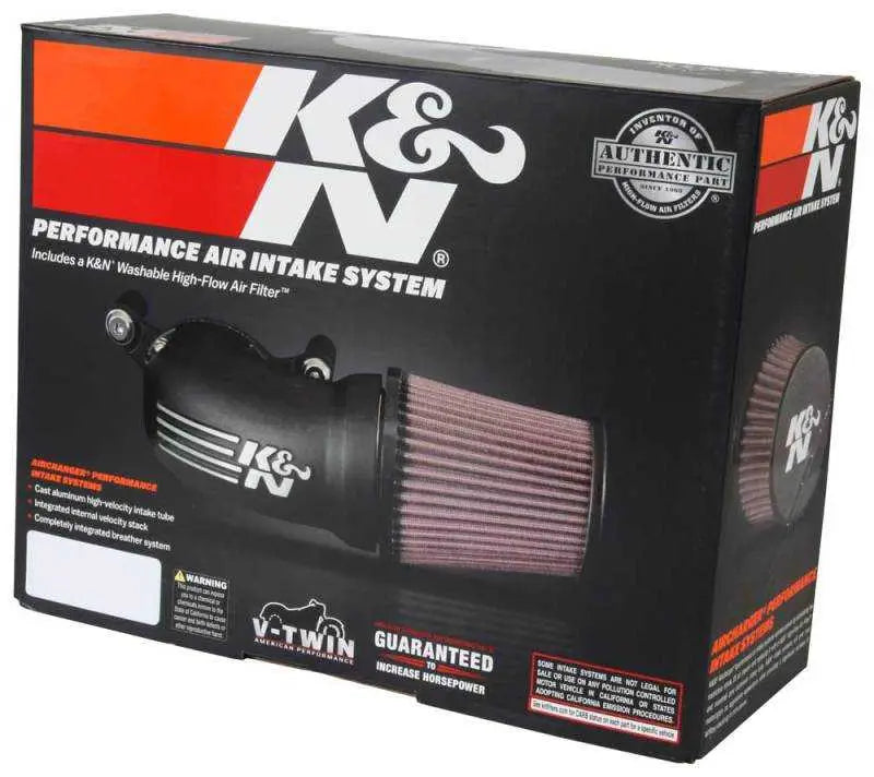 K&N 01-17 Harley Davidson Softail / Dyna FI Performance Air Intake System 