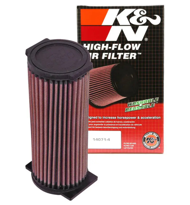 K&N 02-03 Yamaha YFM660 Grizzly 660 / 04-07 & 09-13 YFM350R Raptor 350 Replacement Air Filter - Truck Automotive