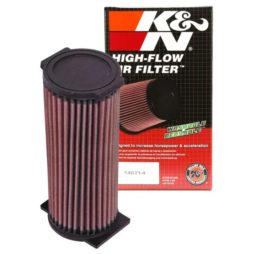 K&N 02-03 Yamaha YFM660 Grizzly 660 / 04-07 & 09-13 YFM350R Raptor 350 Replacement Air Filter - Truck Automotive