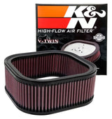 K&N 02-09 Harley Davidson VRSCA V-Rod Replacement Air Filter - Truck & Automotive