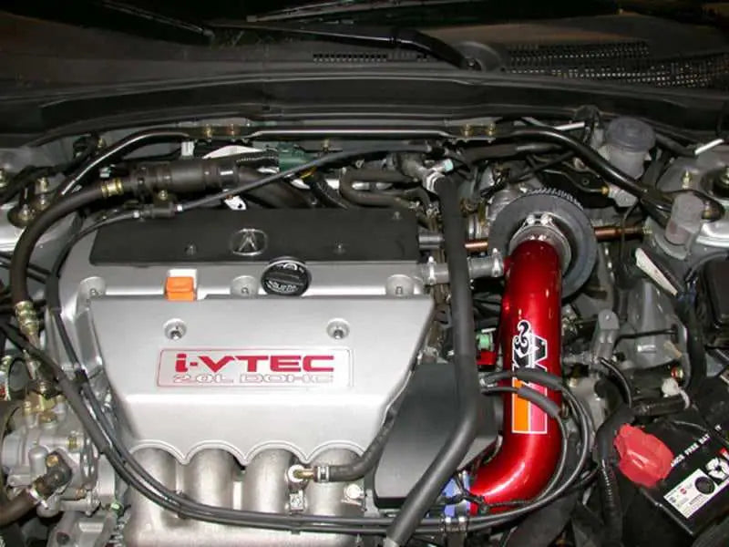 K&N 02 Honda Civic Si Red Typhoon Short Ram Intake 