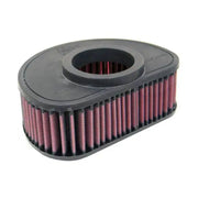 Black and red replacement air filter for Kawasaki VN1600 Vulcan Classic pickup