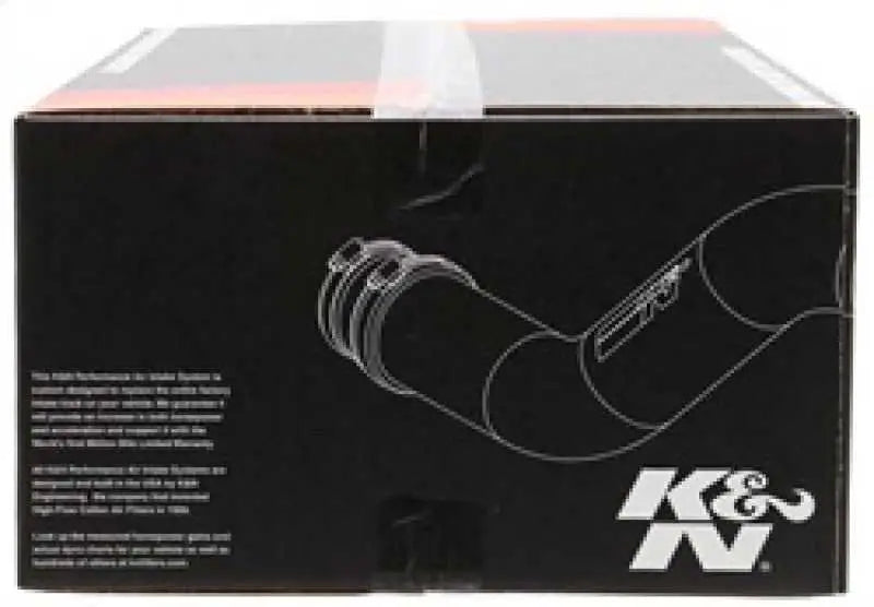 K&N 05-07 Honda Accord L4-2.4L Silver Typhoon Short Ram Intake 