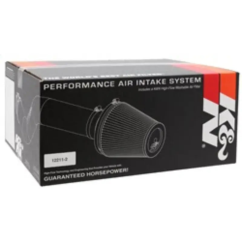 K&N 06-10 Toyota Yaris L4-1.5L Flat Black Typhoon Short Ram Intake - Truck & Automotive