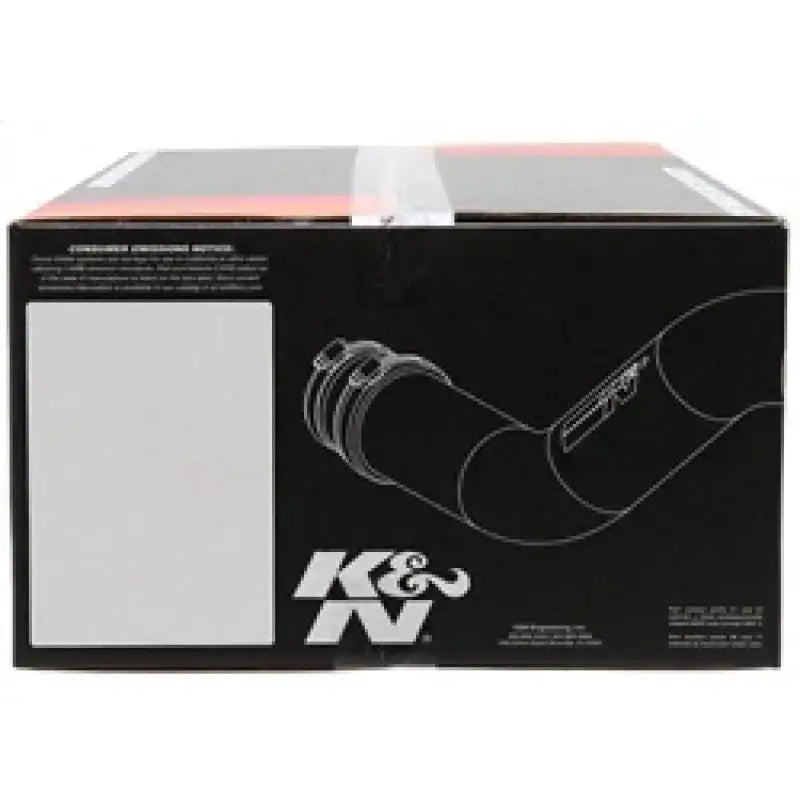 K&N 06-10 Toyota Yaris L4-1.5L Flat Black Typhoon Short Ram Intake - Truck & Automotive