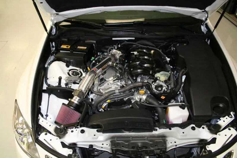 K&N 07-09 Lexus GS35 V6-3.5L Polished Typhoon Intake - Truck & Automotive