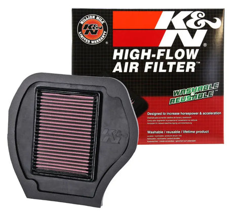 K&N 07-09 Yamaha YFM700F Grizzly FI Auto 4x4 Replacement Air Filter - Truck & Automotive