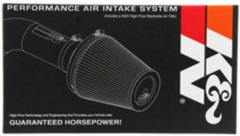K&N 07 Mitsubishi Lancer L4-2.0L Silver Typhoon Short Ram Intake - Truck & Automotive