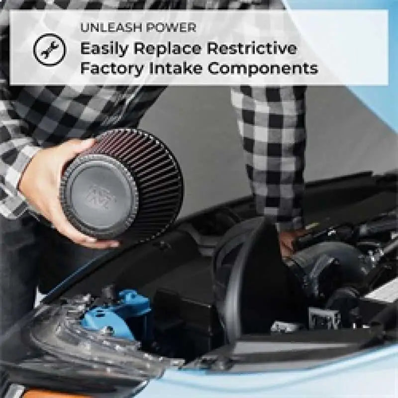 K&N 08-10 Ford F250/F350/F450/F550 6.4L-V8 Performance Intake Kit 