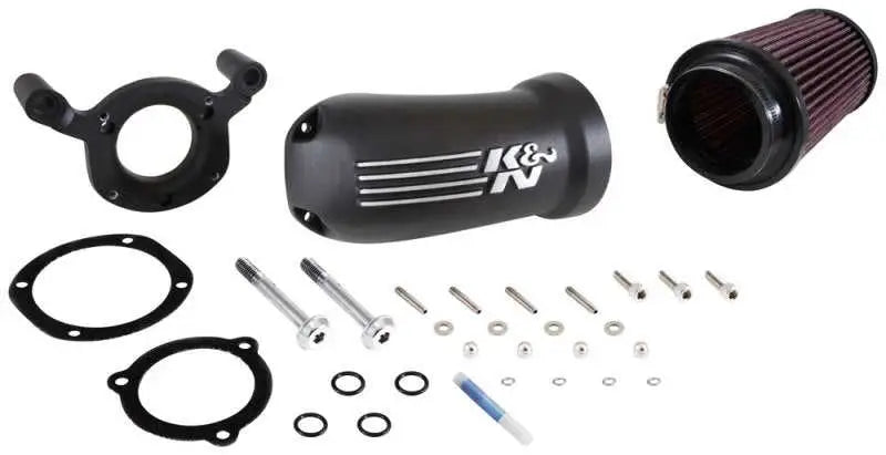 K&N 08-17 Harley Davidson Touring Models Performance Air Intake System 