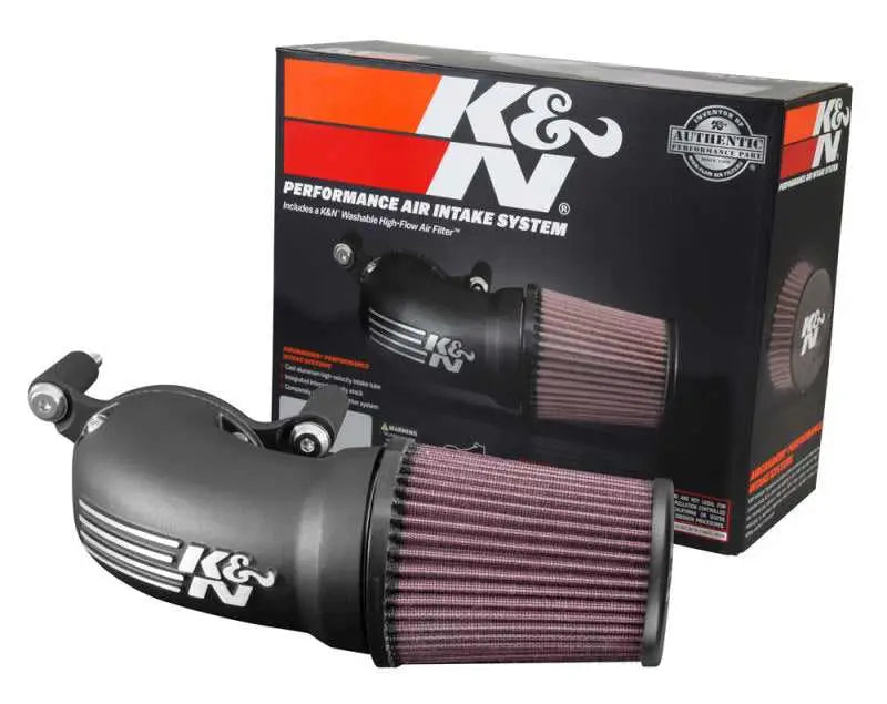 K&N 08-17 Harley Davidson Touring Models Performance Air Intake System 