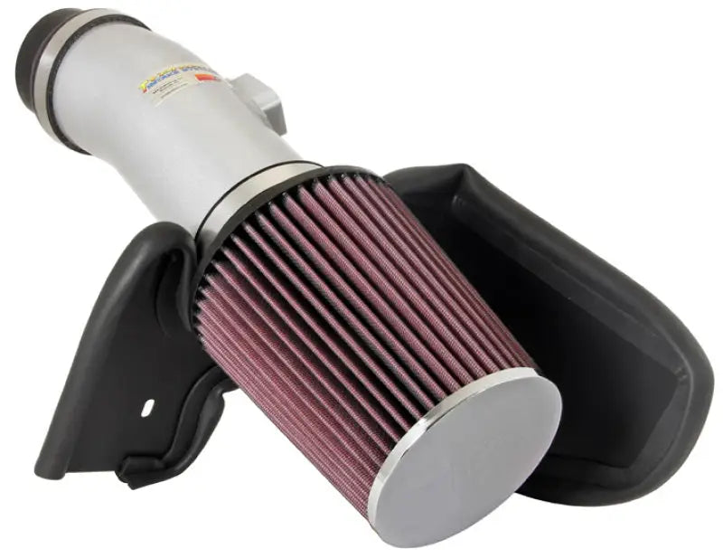 K&N 08 Honda Accord 3.5L-V6 Silver Typhoon Short Ram Intake - Truck & Automotive