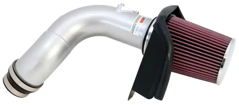 K&N 09 Acura TSX 2.4L Silver Typhoon Intake, free-flowing, mandrel-bent aluminum tube, chrome topped K&N high-flow air filter, silver powder-coat finish, heat shield, oversized cone shaped air filter, Truck & Automotive, Air Intake Systems, zero dollar items