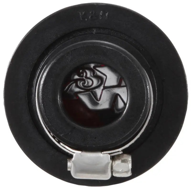 K&N 1.25in Flange ID x 3in OD 2.5in H Rubber Base Crankcase Vent Filter - Truck & Automotive