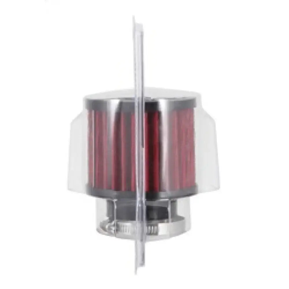 K&N 1.5in Flange ID x 3in OD 2.5in H Rubber Base Crankcase Vent Filter - Truck & Automotive